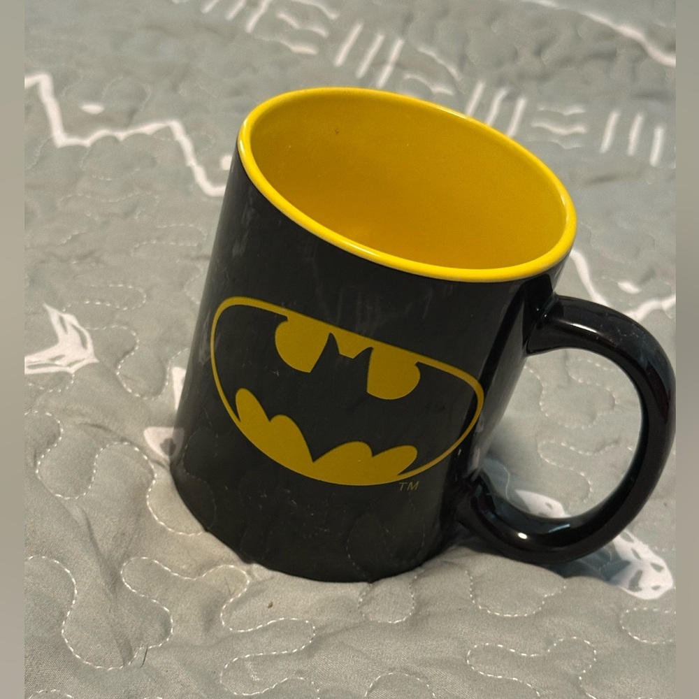 Batman Black and Yellow Mug